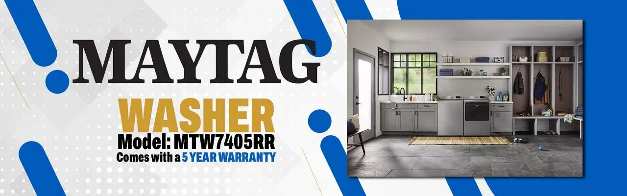 Maytag MTW7405RR 5 Year Warranty